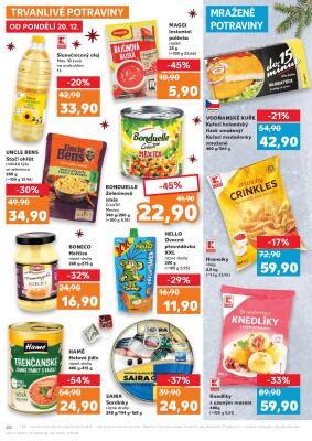 akční leták Kaufland 20.12.2021-24.12.2021