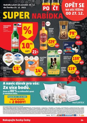 akční leták Penny Market 20.12.2021-23.12.2021