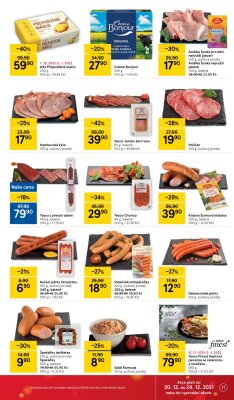 akční leták Tesco 20.12.2021-24.12.2021