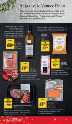 akční leták Tesco 20.12.2021-24.12.2021
