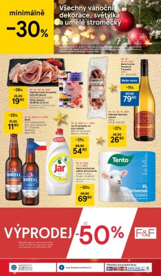akční leták Tesco 20.12.2021-24.12.2021