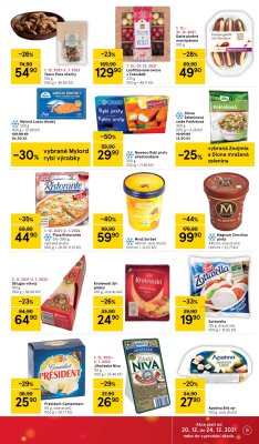 akční leták Tesco 20.12.2021-24.12.2021