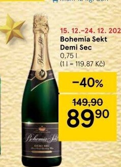 Bohemia Sekt Demi Sec