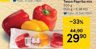 Paprika mix Tesco