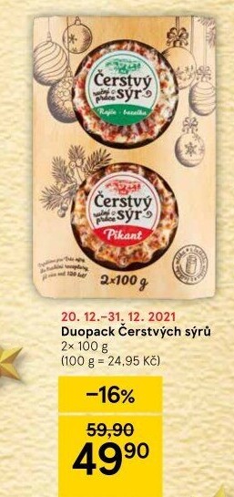 Sýr čerstvý v koření Kromilk