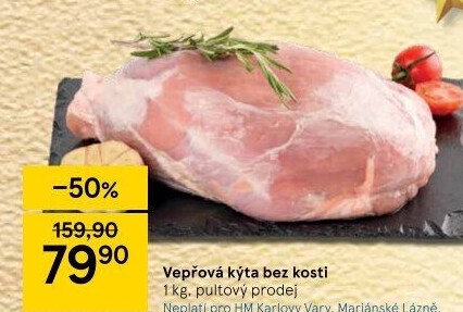 Vepřová kýta bez kosti