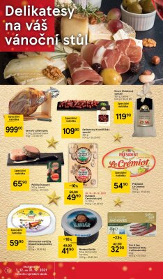 akční leták Tesco 20.12.2021-24.12.2021
