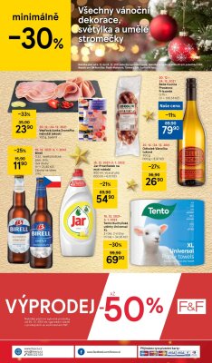 akční leták Tesco 20.12.2021-24.12.2021