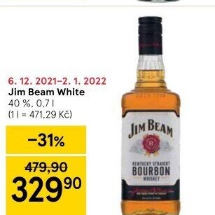 Bourbon White Jim Beam