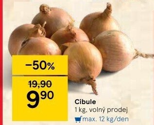 Cibule kuchyňská žlutá