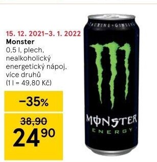 Energetický nápoj Monster Energy