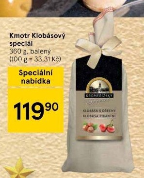 Klobásový speciál Kroměřížský speciál