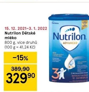 Kojenecké mléko Nutrilon