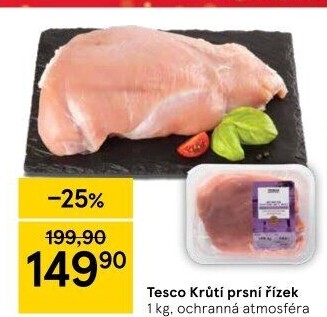 Krůtí prsní řízky Tesco