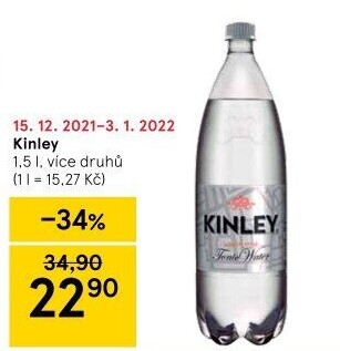 Limonáda Tonic Kinley