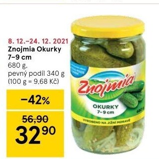 Okurky Znojmia