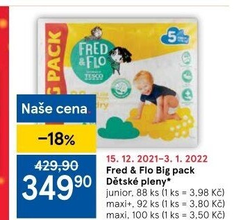Pleny dětské Fred&amp