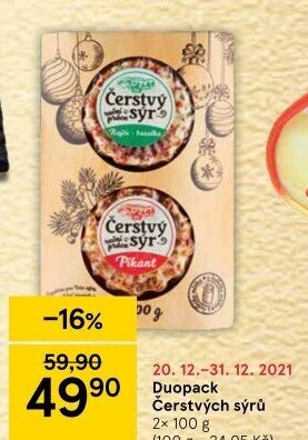 Sýr čerstvý v koření Kromilk
