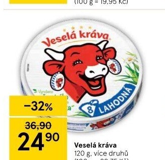 Sýr tavený Veselá kráva
