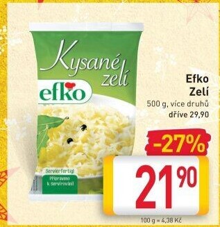 Zelí Efko