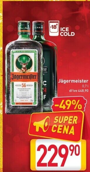 Bylinný likér Jägermeister