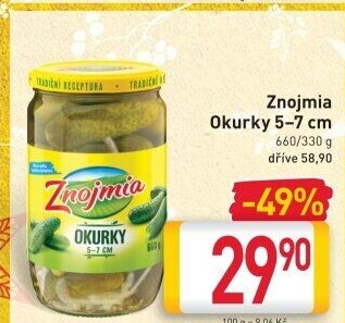 Okurky Znojmia