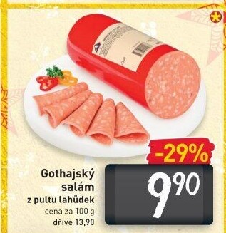 Salám Gothaj Kostelecké uzeniny