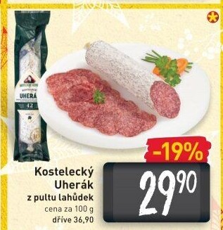 Salám Uherák kostelecký Kostelecké uzeniny