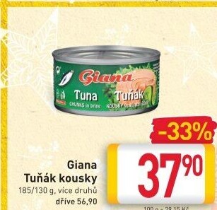 Tuňák kousky Giana