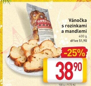 Vánočka Odkolek