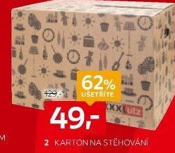 KARTON NA STĚHOVÁNÍ