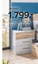 SADA NOČNÍCH STOLKŮ