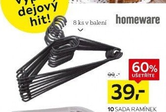 SADA RAMÍNEK NA ŠATY