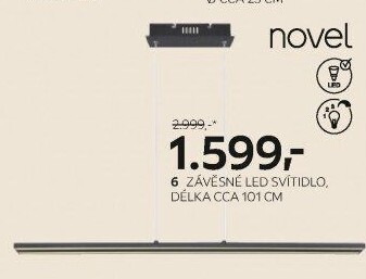 ZÁVĚSNÉ LED SVÍTIDLO