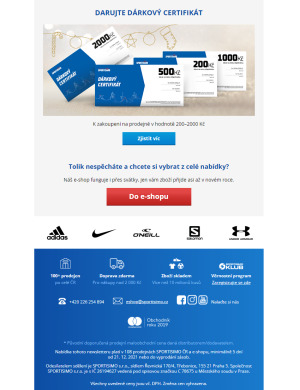 akční leták Sportisimo 21.12.2021-26.12.2021