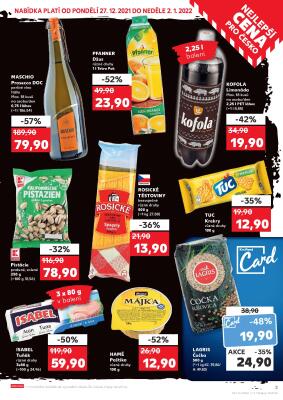 akční leták Kaufland 27.12.2021-2.1.2022