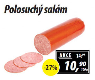 Polosuchý salám