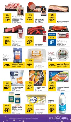 akční leták Tesco 27.12.2021-2.1.2022