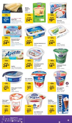 akční leták Tesco 27.12.2021-2.1.2022