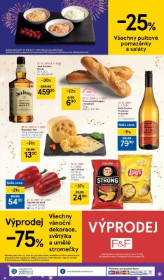 akční leták Tesco 27.12.2021-2.1.2022