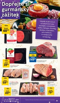 akční leták Tesco 27.12.2021-2.1.2022