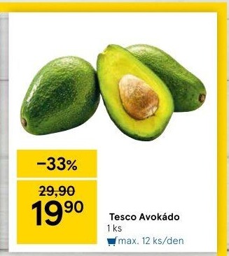 Avokádo Tesco