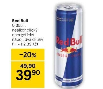 Energetický nápoj Red Bull