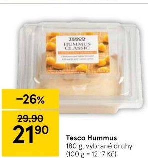 Hummus Tesco
