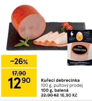 Kuřecí debrecínka DZ Klatovy