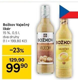 Likér vaječný Božkov