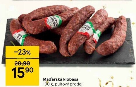 Maďarská klobása Csabahús