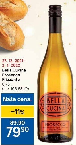 Prosecco Frizzante Bella Cucina