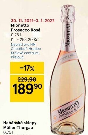 Prosecco Rosé Mionetto