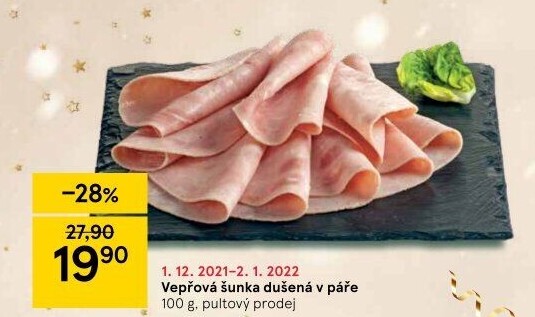 Šunka vepřová dušená
